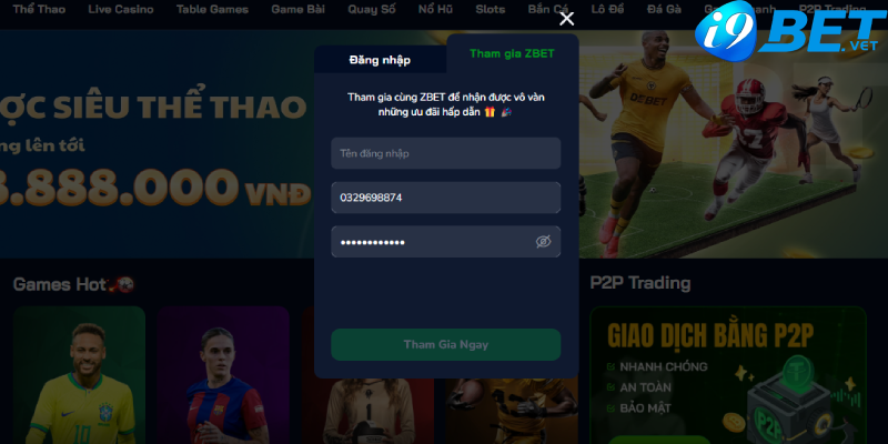 dang ky thanh vien va tham gia uu dai tai i9bet