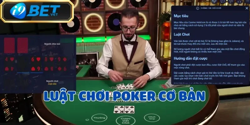 Poker – Trải nghiệm cược đỉnh cao tại I9BET 3 poker
