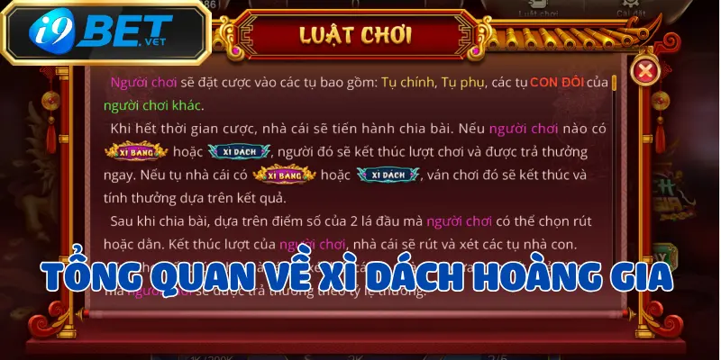 Xì Dách Hoàng Gia - Phiên bản siêu hot tại nhà cái I9BET 2 xi-dach-hoang-gia