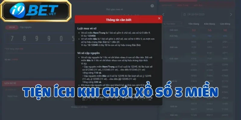 Xổ số 3 miền - Trò chơi lô đề siêu hot tại nền tảng I9BET 3 xo-so-3-mien